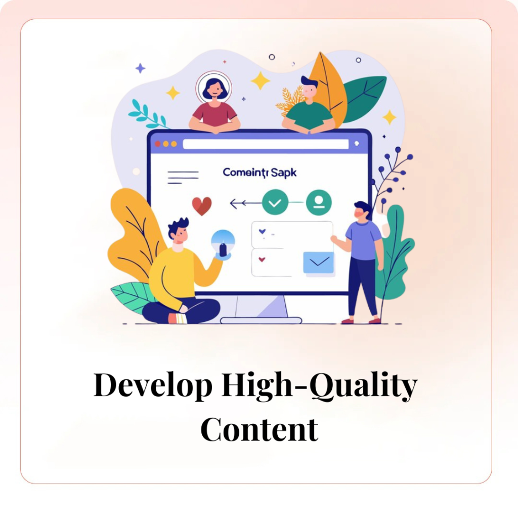 Develop High-Quality Content