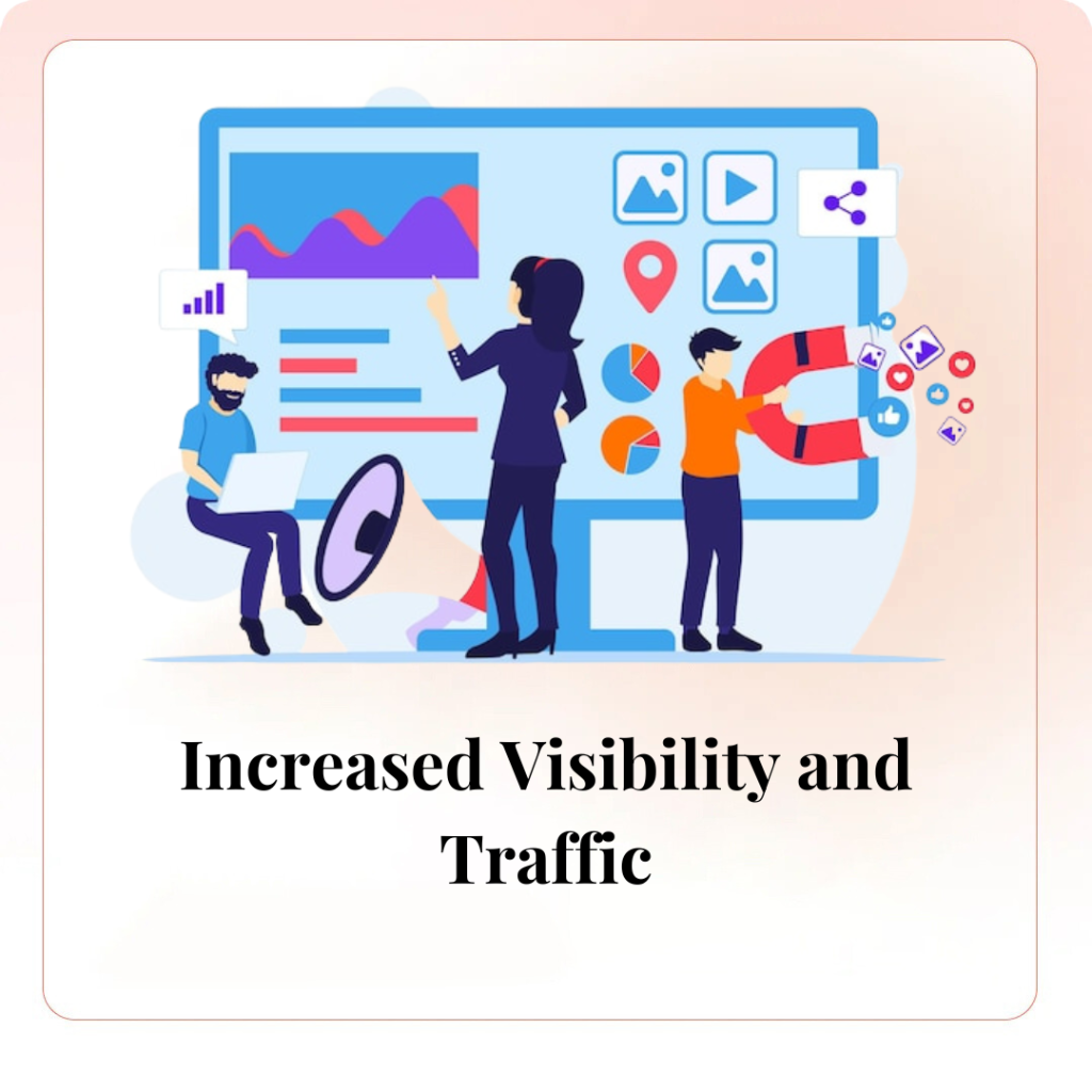 Increased Visibility and Traffic