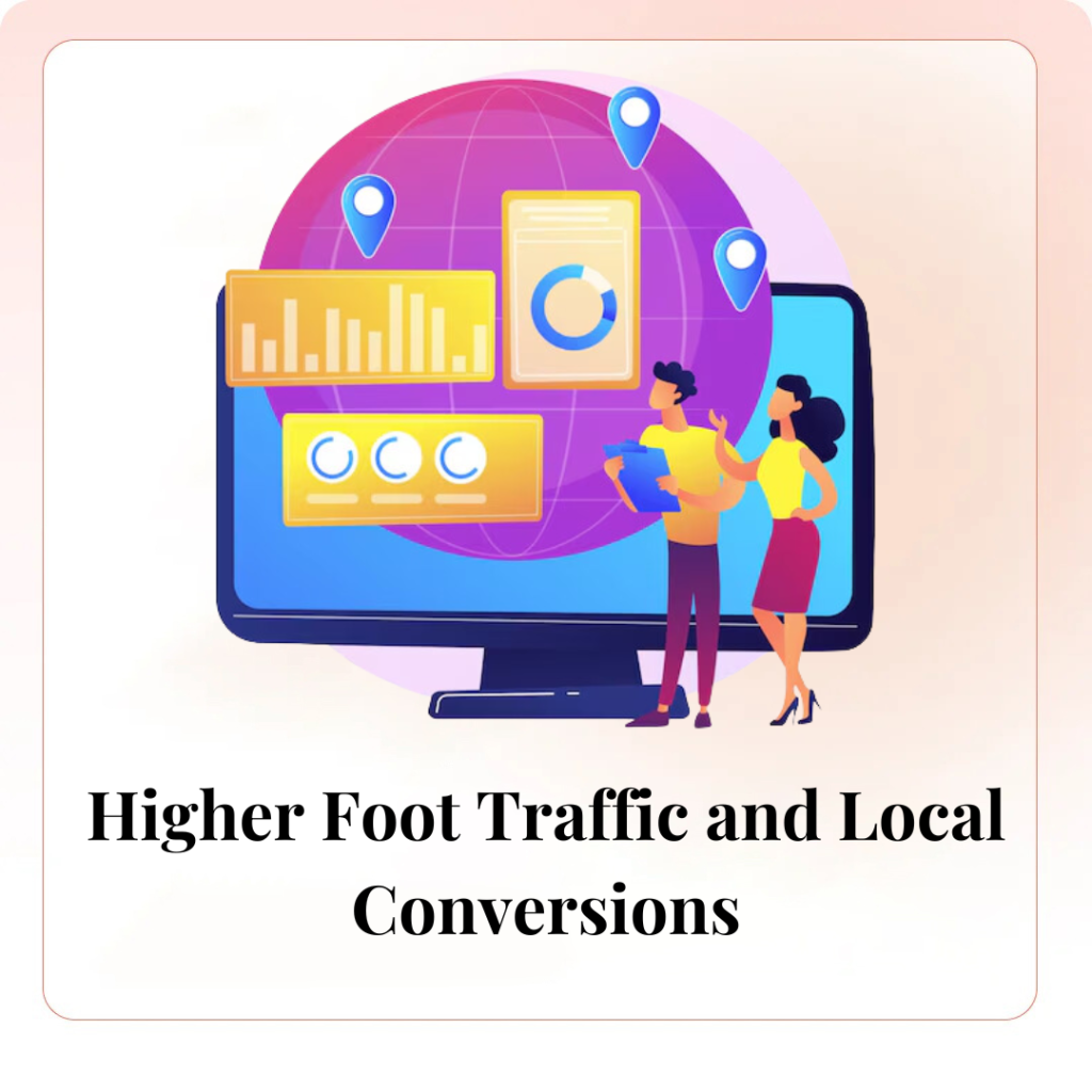 Higher Foot Traffic and Local Conversions